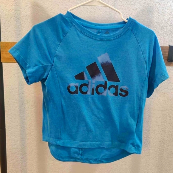 adidas Tops - Adidas Crop Top In Blue